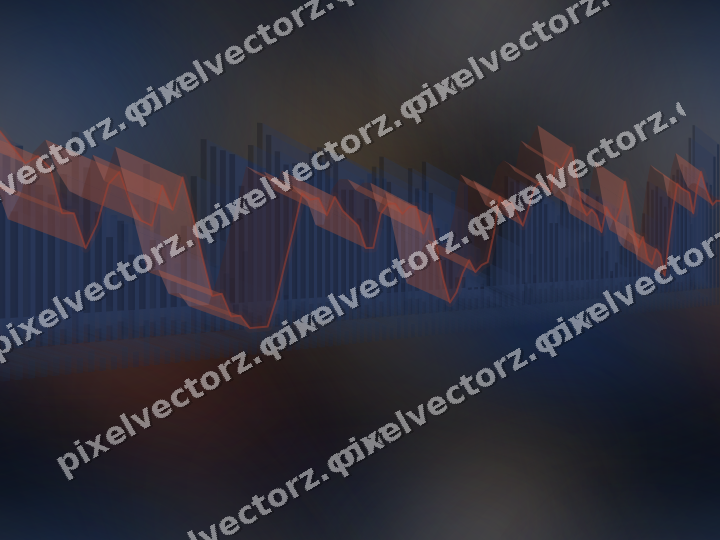 Nahtloser Neon Diagramm Hintergrund in Blau und Rot