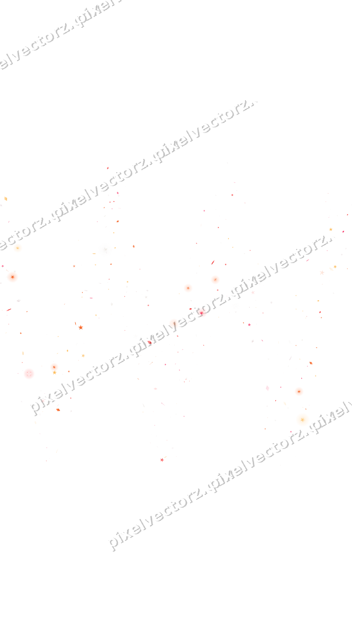 Nahtlose Glitzerwelle aus Sternen und Rauten auf transparentem Grund