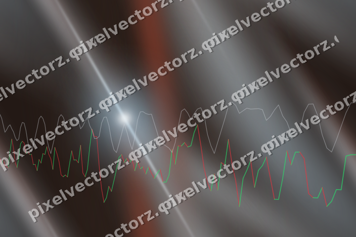 Nahtloser Neon Diagramm Hintergrund in Türkis und Rot