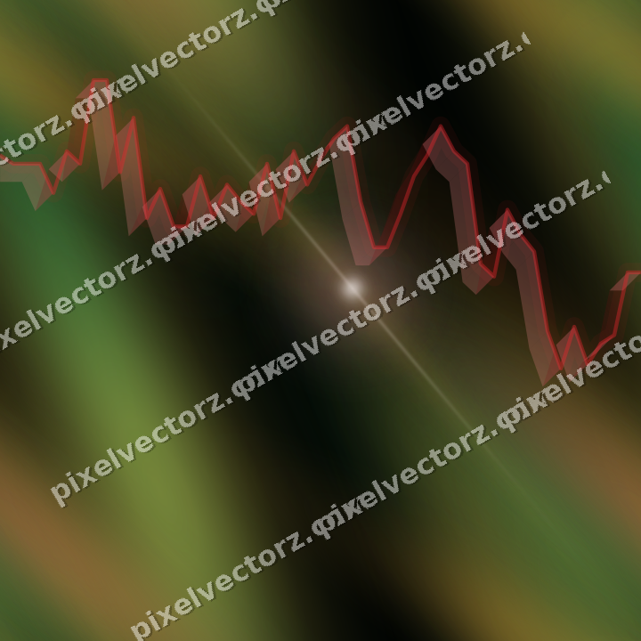 Nahtloser Neon Diagramm Hintergrund in Rot und Orange