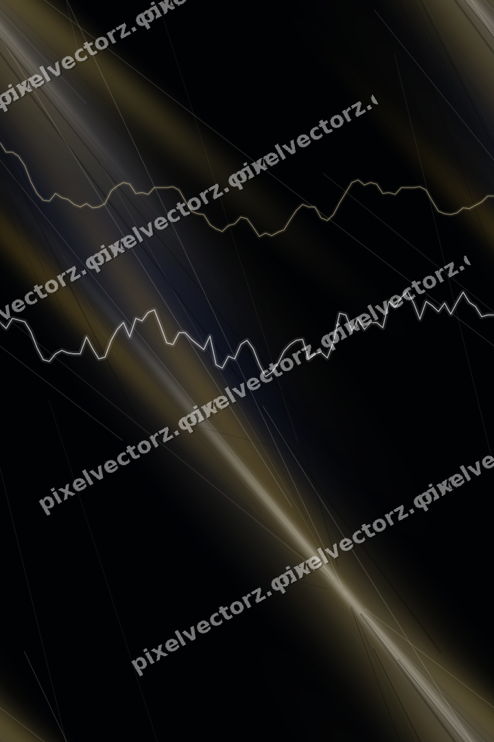 Nahtloser Neon Diagramm Hintergrund in Bernstein und Blau