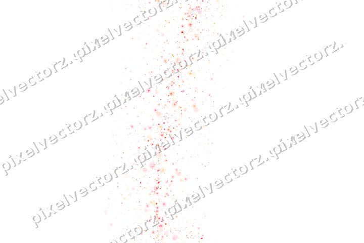 Nahtloser Glitzerbogen in Rot und Orange auf transparentem Grund