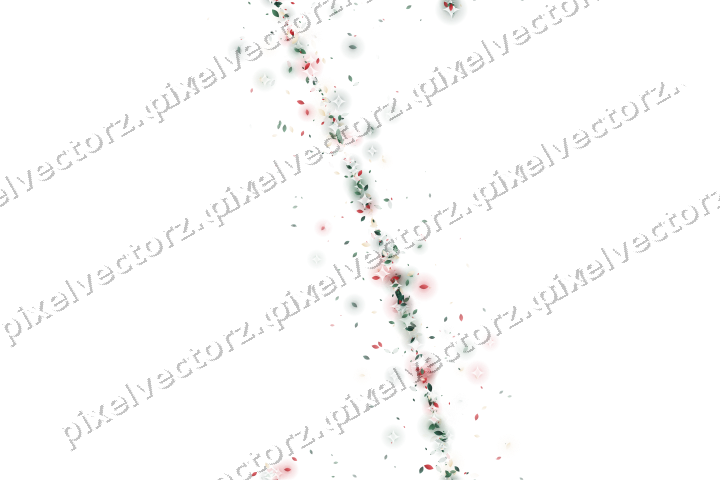 Nahtloser Glitzerbogen aus Tropfen auf transparentem Grund