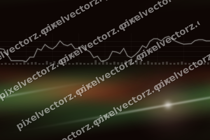 Nahtloser Neon Diagramm Hintergrund in Rot und Orange