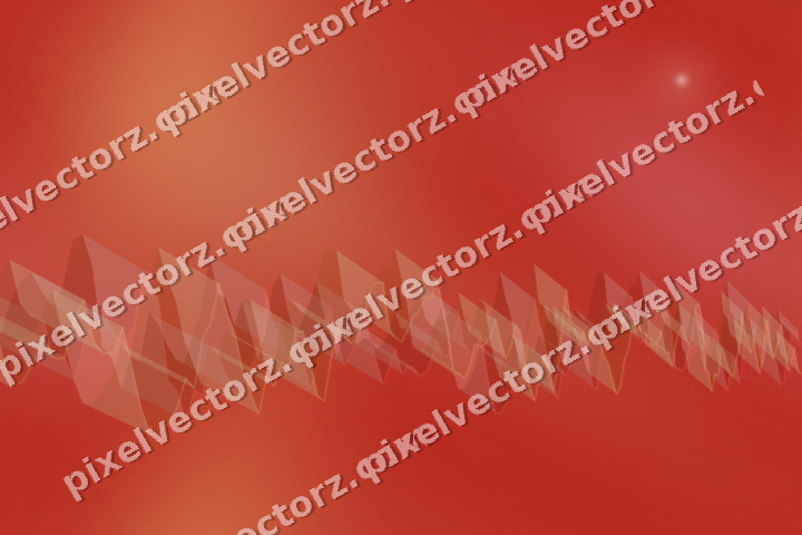 Nahtloser Neon Diagramm Hintergrund in Rot und Orange