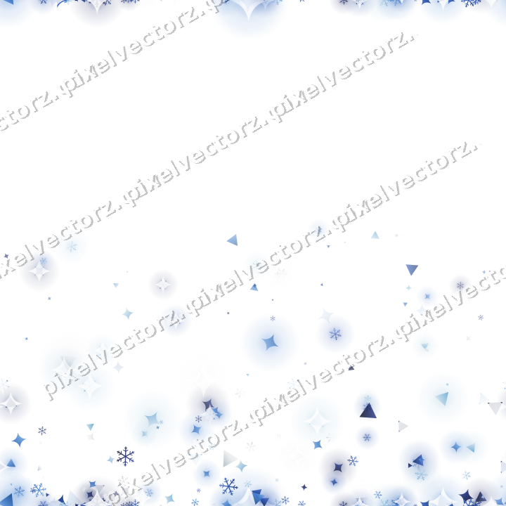 Nahtloser Glitzeraufstieg in Blau und Türkis auf transparentem Grund