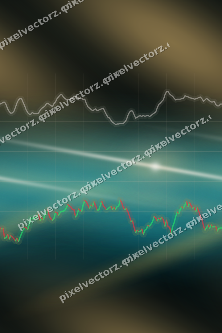 Nahtloser Neon Diagramm Hintergrund in Bernstein und Petrol