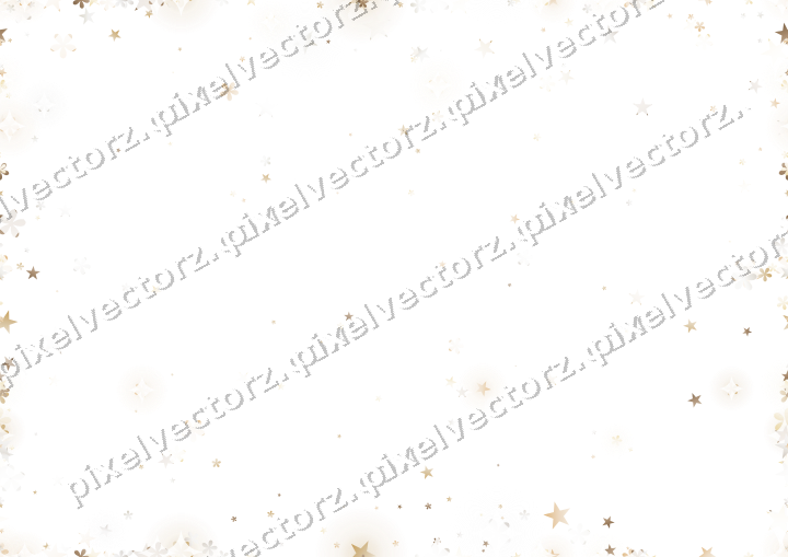 Nahtlose Glitzervignette in Bernstein auf transparentem Grund