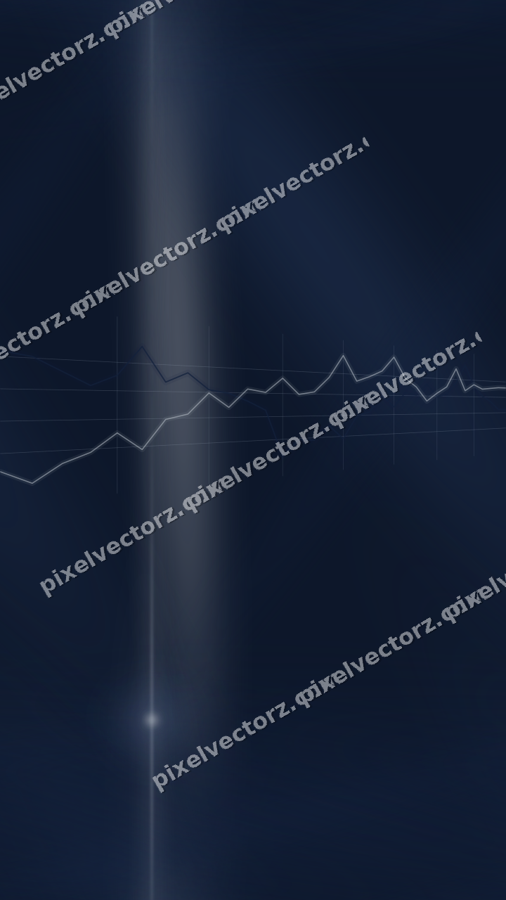 Nahtloser Neon Diagramm Hintergrund in Dunkelblau und Weiß