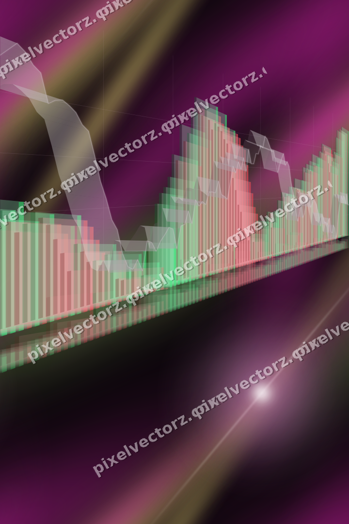 Nahtloser Neon Diagramm Hintergrund in Magenta und Limette
