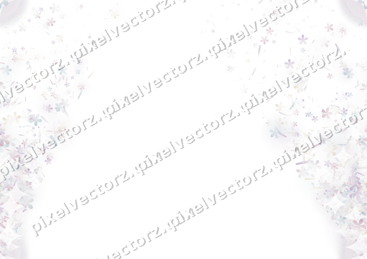 Nahtloser Glitzerfächer in Blassrosa auf transparentem Grund