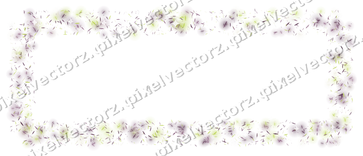Nahtloser Glitzerrahmen aus Splittern auf transparentem Grund