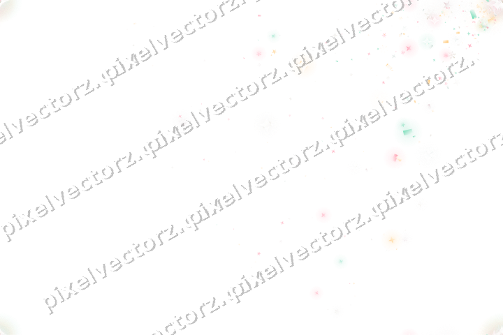 Nahtloser Glitzerfächer in Blassrosa auf transparentem Grund
