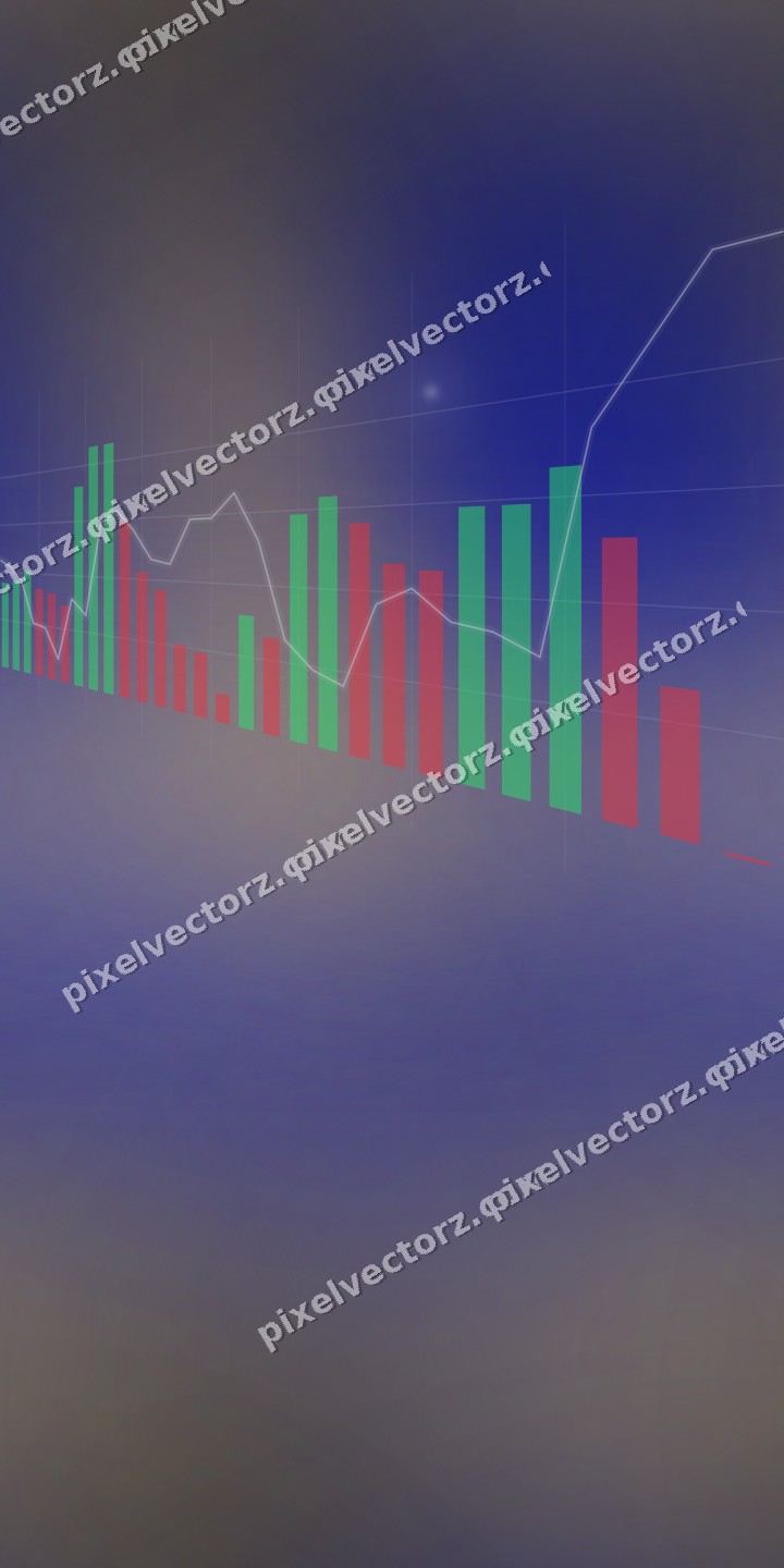 Nahtloser Neon Diagramm Hintergrund in Blau und Bernstein