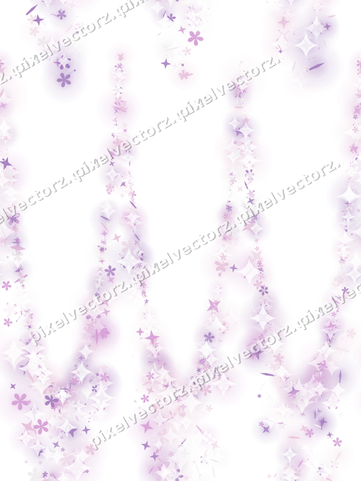 Nahtlose Glitzergirlande in Magenta auf transparentem Grund