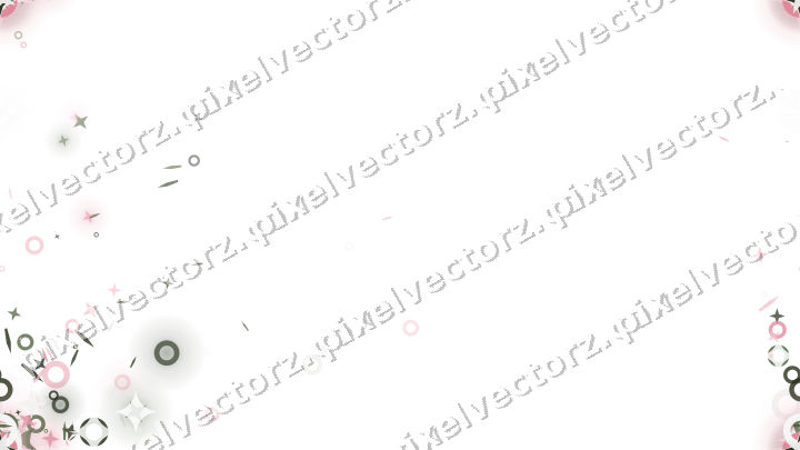 Nahtloser Glitzerfächer aus Sternen und Ringen auf transparentem Grund