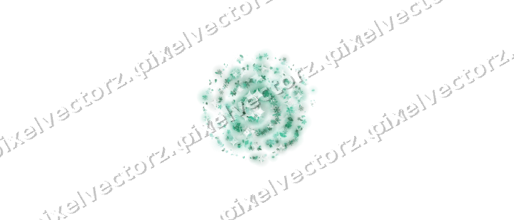 Nahtlose Glitzerspirale auf transparentem Grund