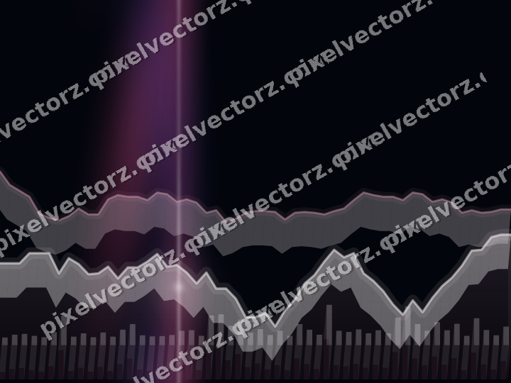 Nahtloser Neon Diagramm Hintergrund in Rosa und Blau