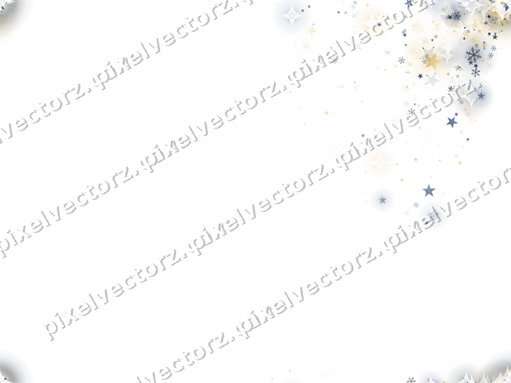 Nahtloser Glitzerfächer in Dunkelblau auf transparentem Grund