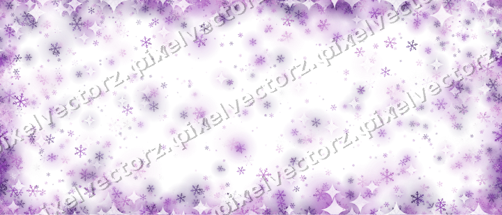 Nahtlose Glitzervignette aus Schneeflocken auf transparentem Grund