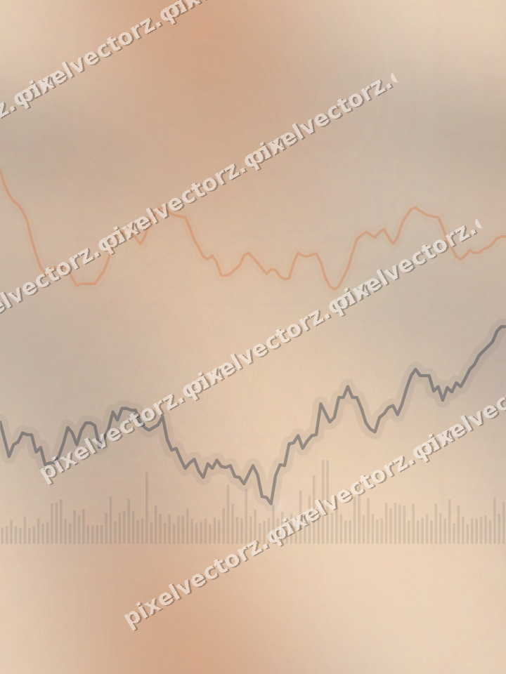 Nahtloser Pastell Diagramm Hintergrund in Dunkelblau und Orange