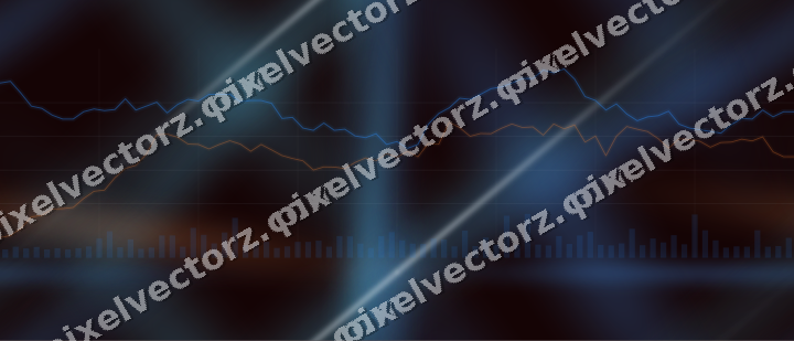 Nahtloser Neon Diagramm Hintergrund in Blau und Rot