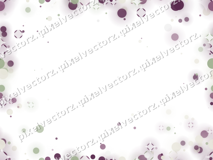 Nahtlose Glitzervignette aus Punkten auf transparentem Grund