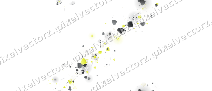 Nahtloses Glitzerband aus Herzen und Splittern auf transparentem Grund