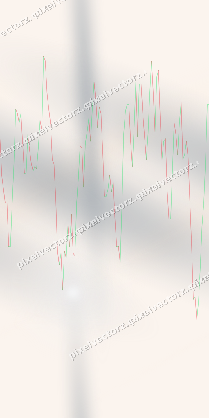 Nahtloser Pastell Diagramm Hintergrund in Blau und Orange