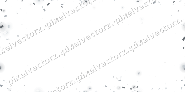 Nahtlose Glitzervignette aus Konfetti auf transparentem Grund
