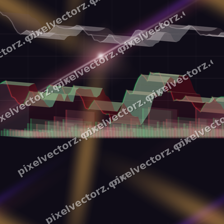 Nahtloser Neon Diagramm Hintergrund in Rosa und Bernstein