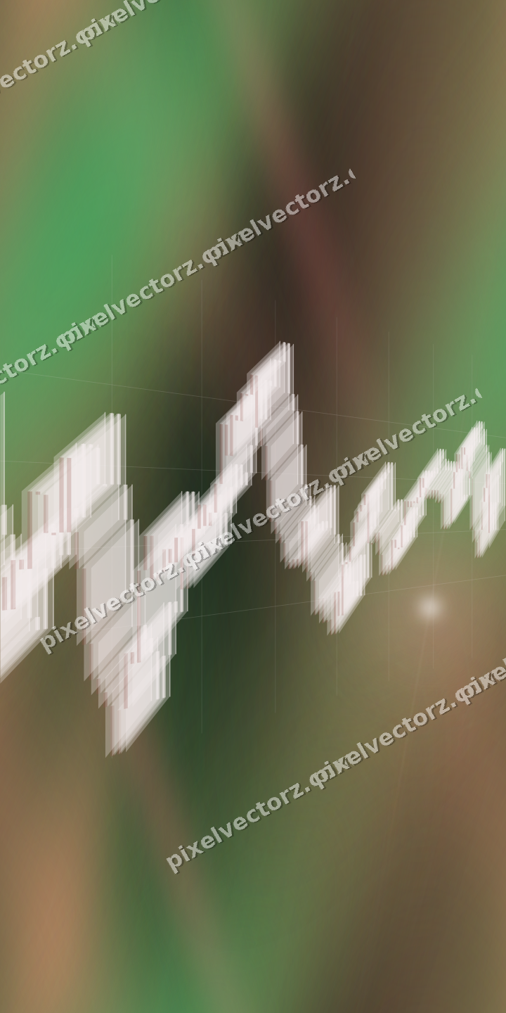 Nahtloser Neon Diagramm Hintergrund in Rot und Grün