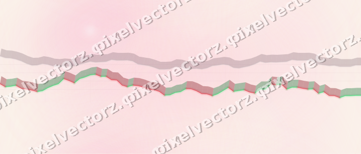 Nahtloser Pastell Diagramm Hintergrund in Rosa und Türkis