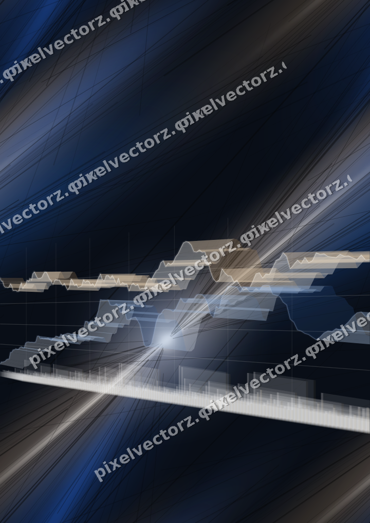 Nahtloser Neon Diagramm Hintergrund in Blau und Rot