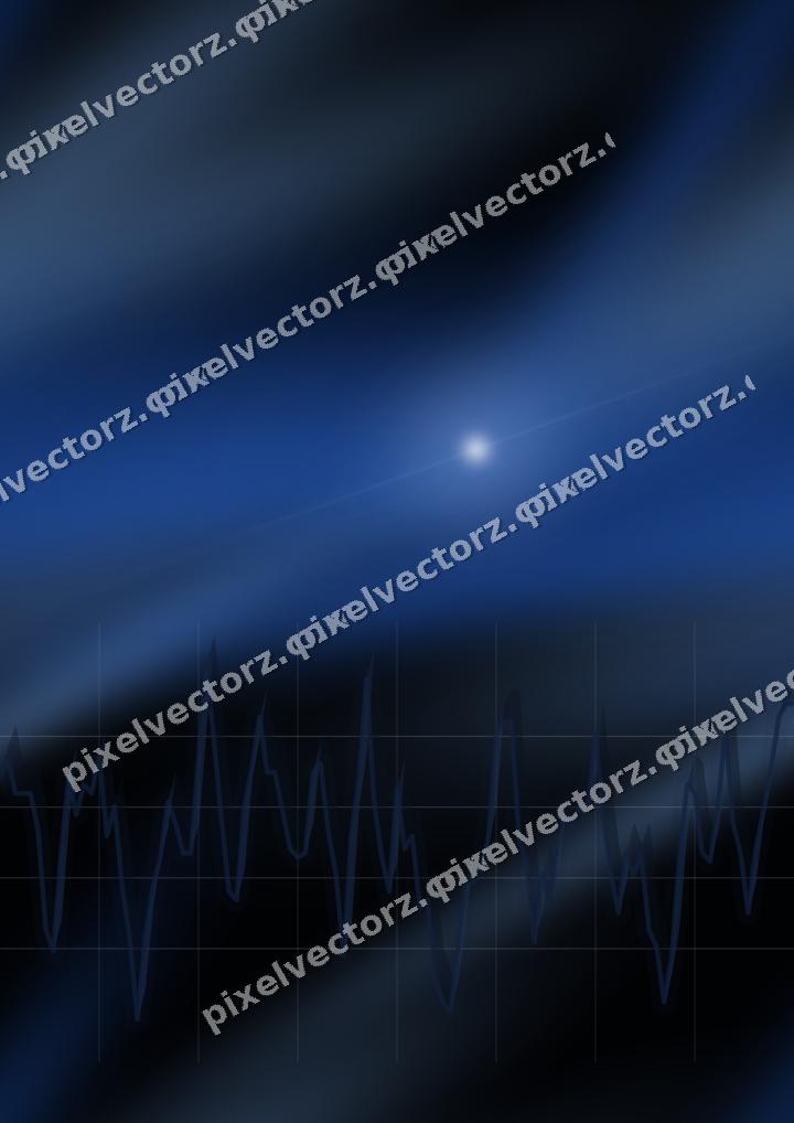 Nahtloser Neon Diagramm Hintergrund in Blau