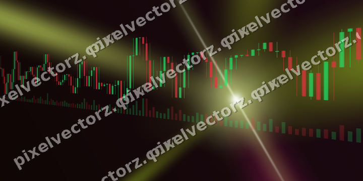 Leuchtender Neon Diagramm Hintergrund in Limette und Rosa