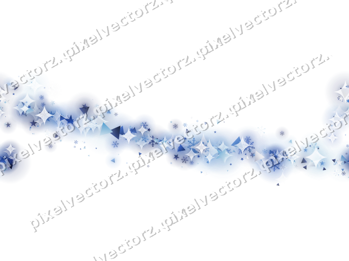 Nahtloser Glitzerbogen in Blau und Türkis auf transparentem Grund