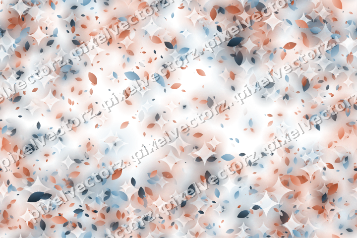 Nahtloser Glitzerkranz aus Tropfen in Orange auf transparentem Grund