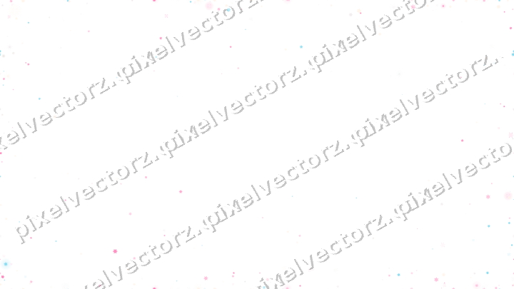 Nahtlose Glitzervignette aus Sternen in Rosa auf transparentem Grund