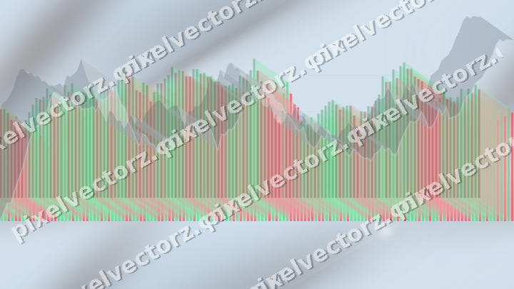 Nahtloser Pastell Diagramm Hintergrund in Blau und Orange