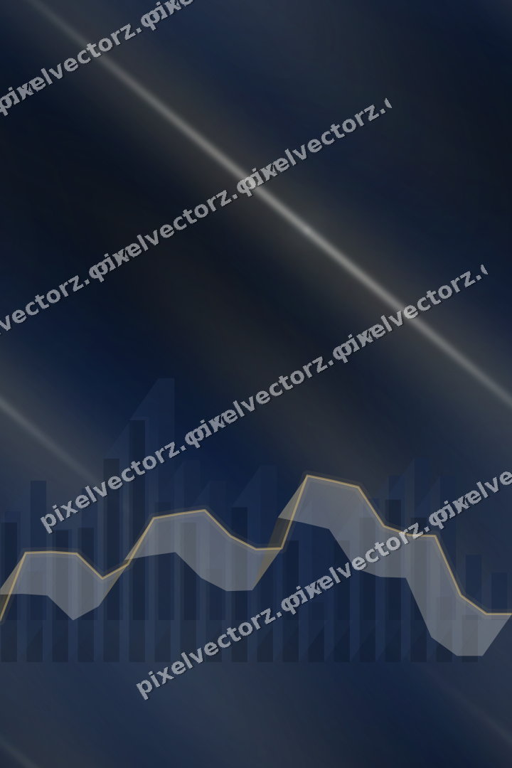Nahtloser Neon Diagramm Hintergrund in Blau und Bernstein