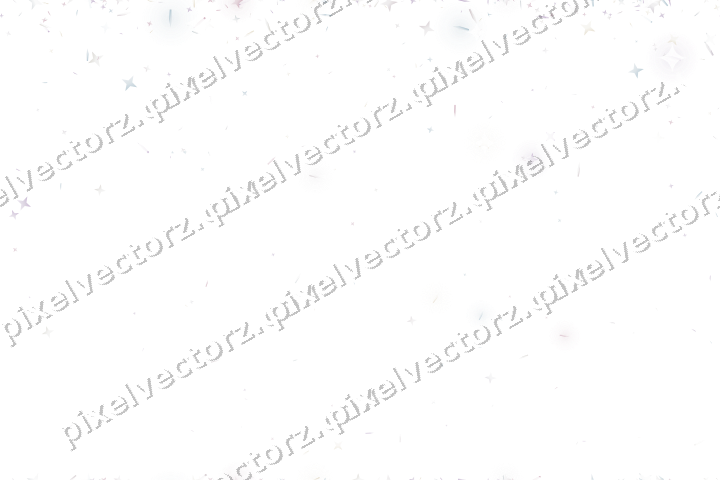 Nahtloser Glitzerregen in Blassrosa auf transparentem Grund