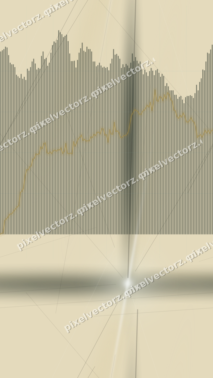 Nahtloser Pastell Diagramm Hintergrund in Dunkelgrün und Bernstein