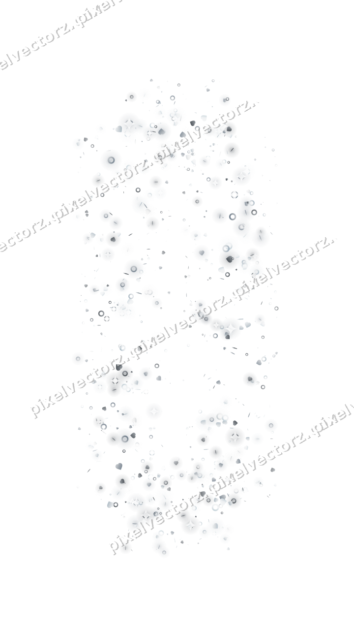 Nahtloser Glitzerrahmen aus Herzen und Ringen auf transparentem Grund
