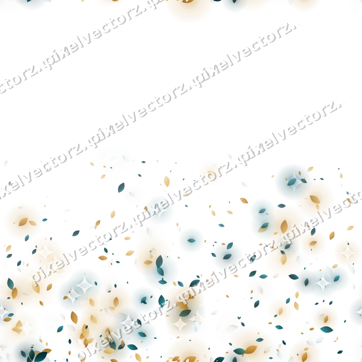 Nahtloser Glitzeraufstieg aus Tropfen auf transparentem Grund