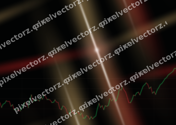 Nahtloser Neon Diagramm Hintergrund in Rot und Grün