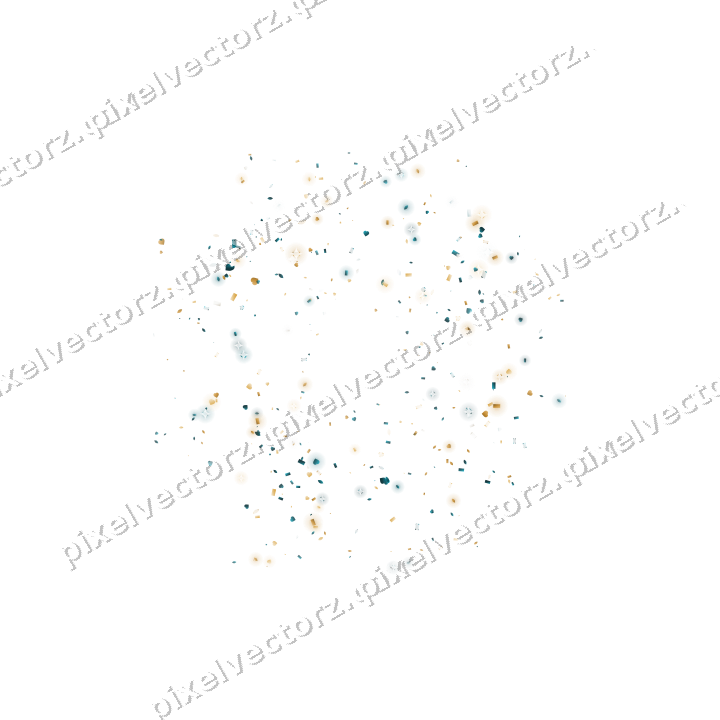 Nahtloser Glitzerrahmen aus Herzen und Tropfen auf transparentem Grund