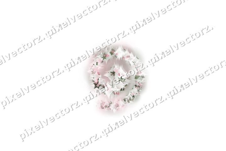 Nahtlose Glitzerspirale in Rosa auf transparentem Grund