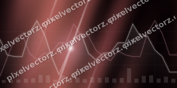 Nahtloser Neon Diagramm Hintergrund in Rosa und Rot