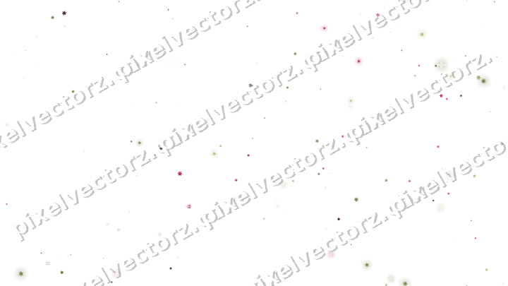 Nahtlose Glitzerstreuung aus Sternen auf transparentem Grund